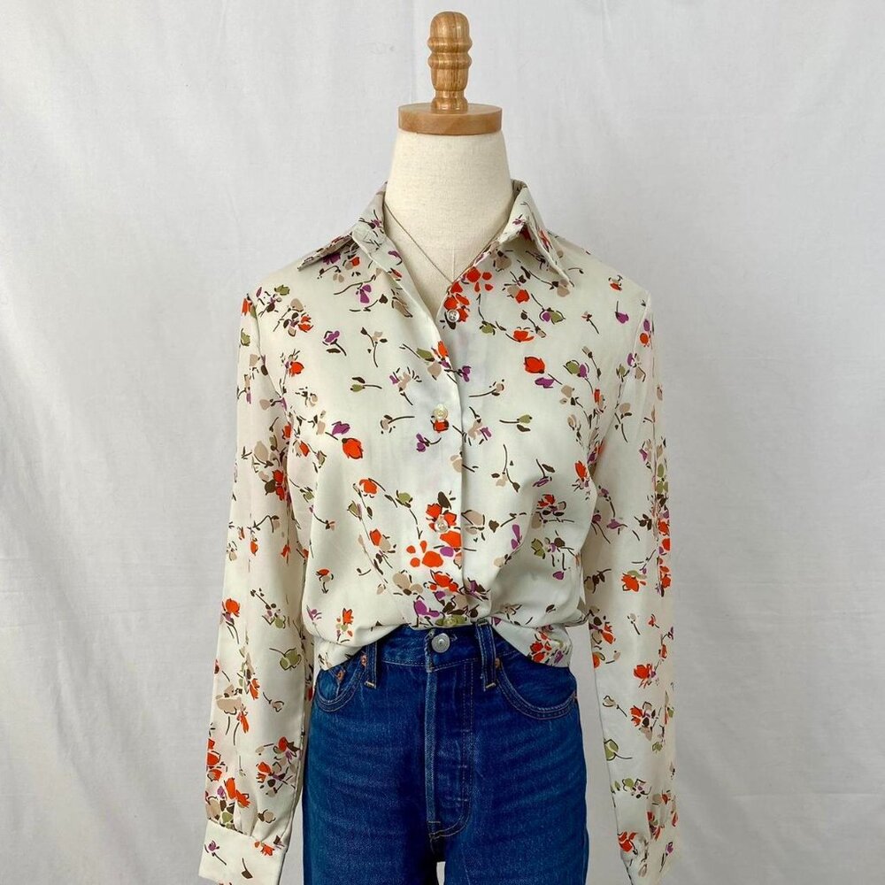 Vintage 70s/80s Button Up Blouse